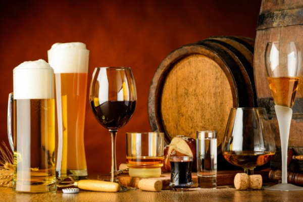 image of different type of beverages